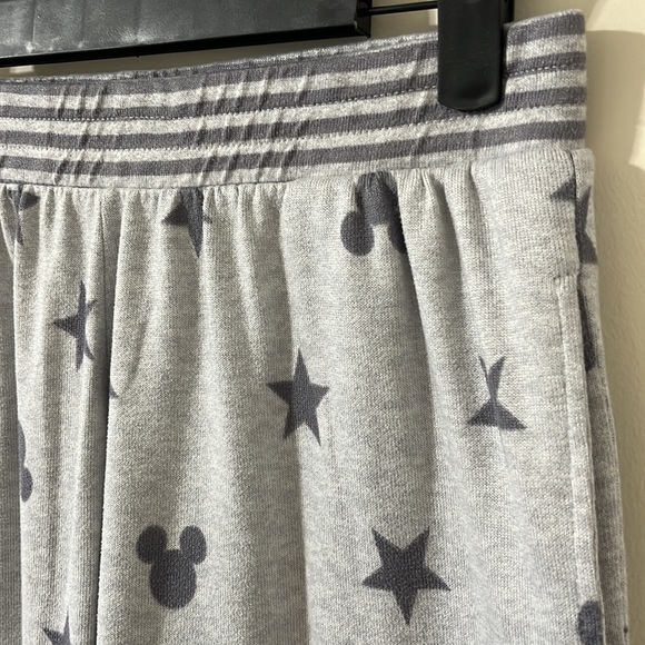 Disney Mickey Mouse Grey Jogger Pajama Pants Size Medium - Picture 7 of 12